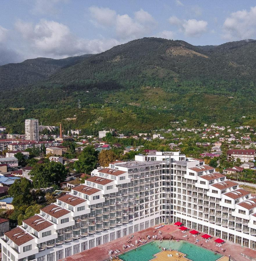 Evropa Hotel Gagra Bagian luar foto